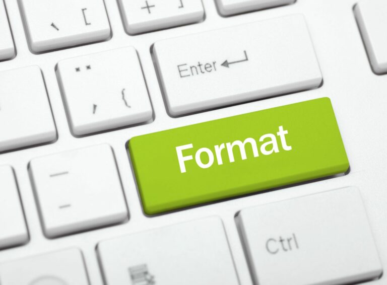 The Benefits of a Well Formatted Document